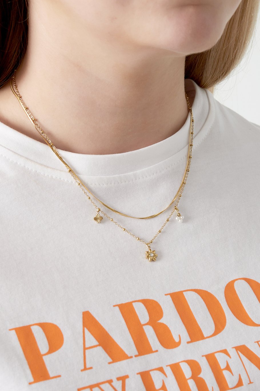 Sternkette - Goldfarben Bild2